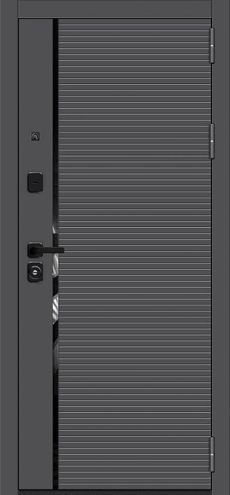 Дверь Optim Z-3 Графит/Белый BR6181