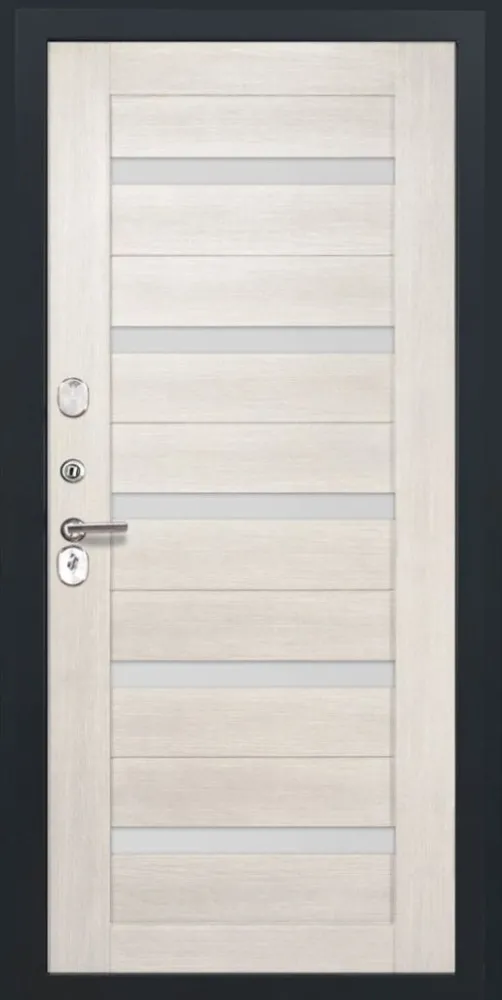 Товар Дверь ДвериПРО L Термо СБ-1 (ст. белое, 16мм, беленый дуб) DPRO195823